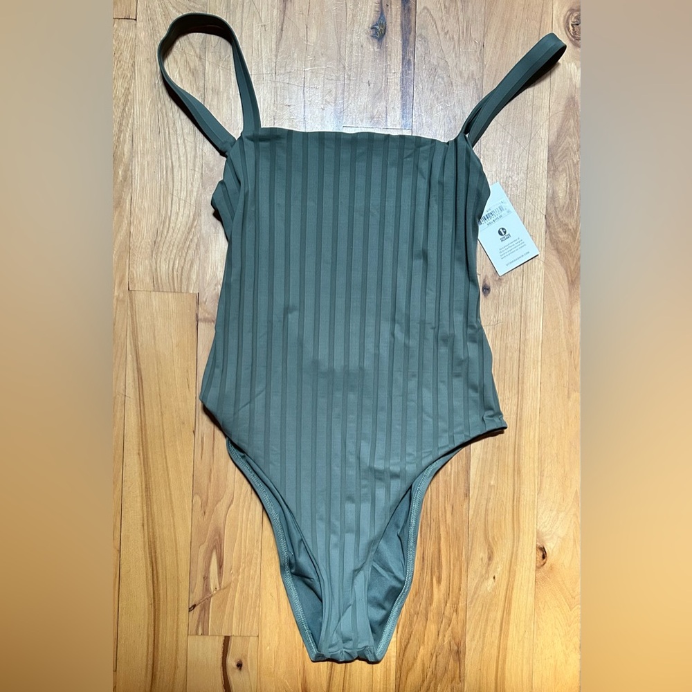 Vitamin A | Leah Square Neck One-Piece